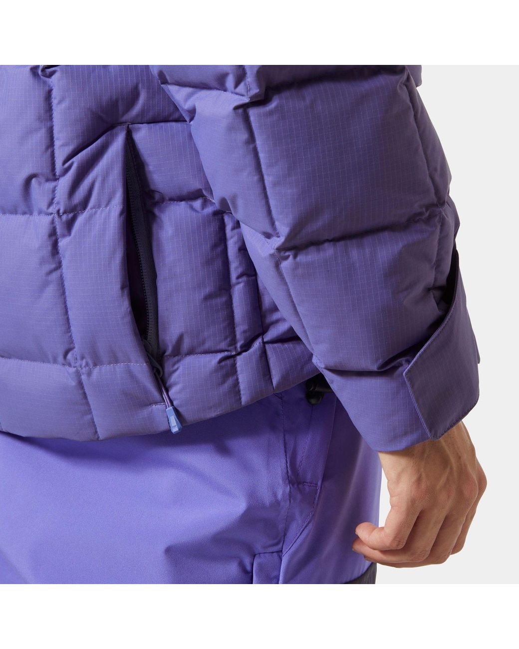 Helly Hansen Purple Emiko Ridable Puffy Ski Jacket