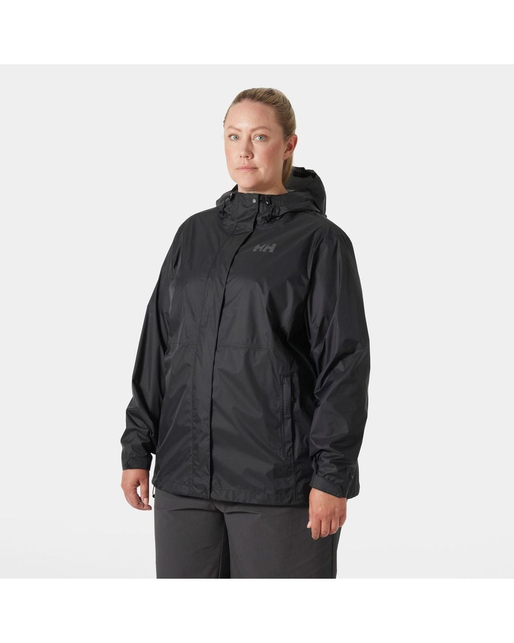 Helly Hansen Black Loke Plus Jacket 2.0