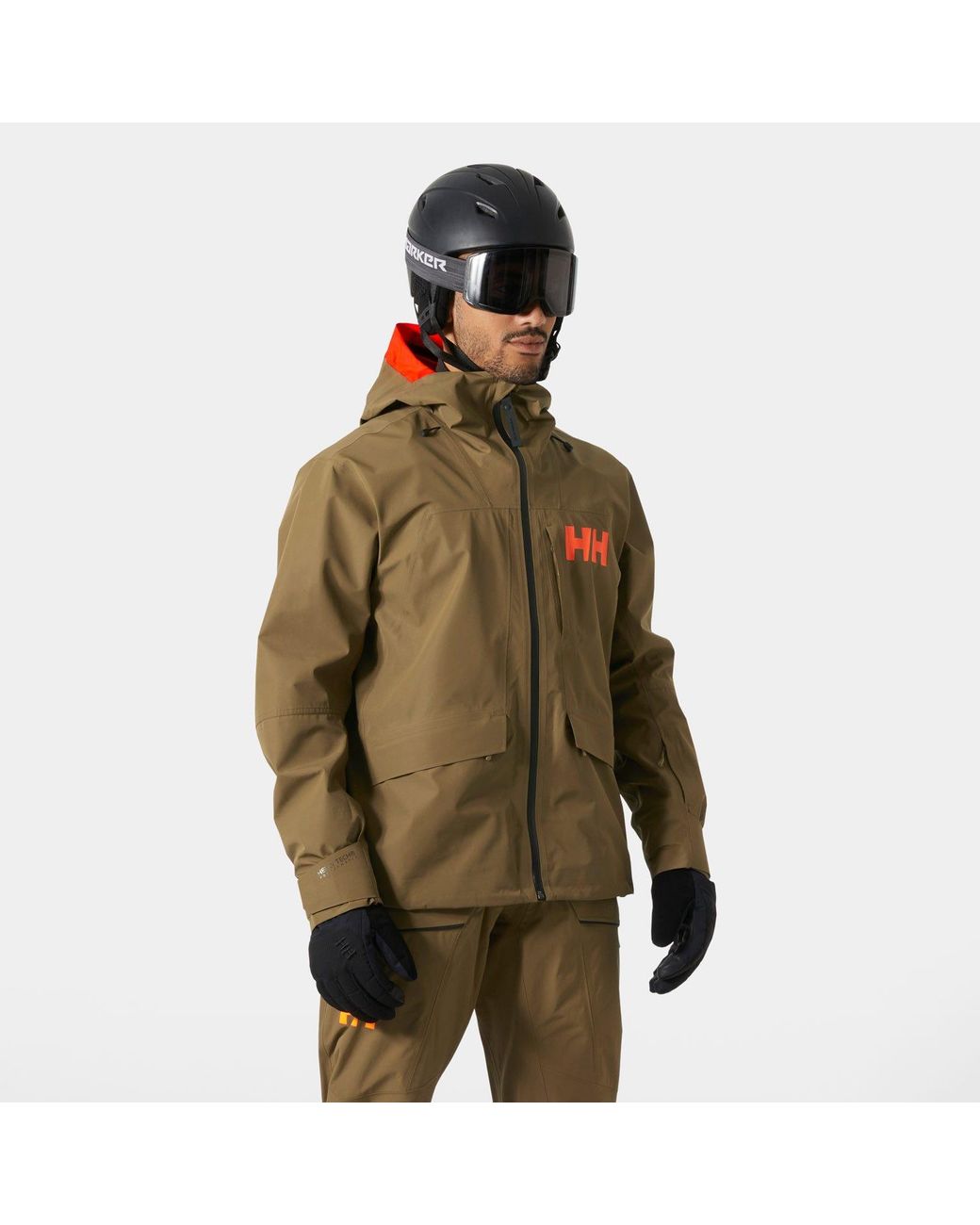 Helly Hansen Green Emiko Shell Jacket for men