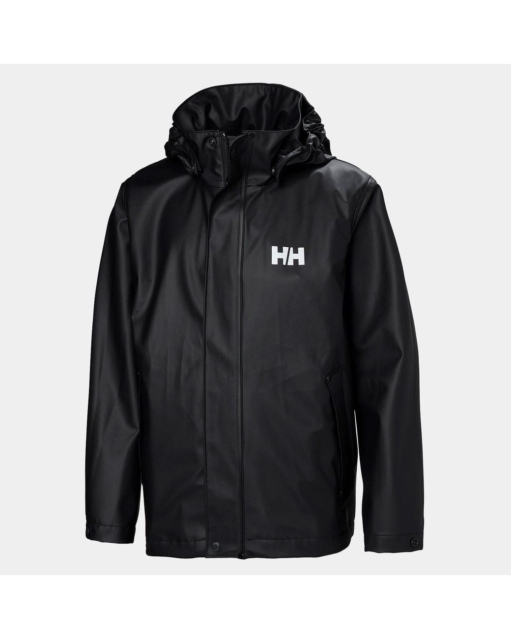 Helly Hansen Black Junior's Moss Classic Helox Rain Jacket