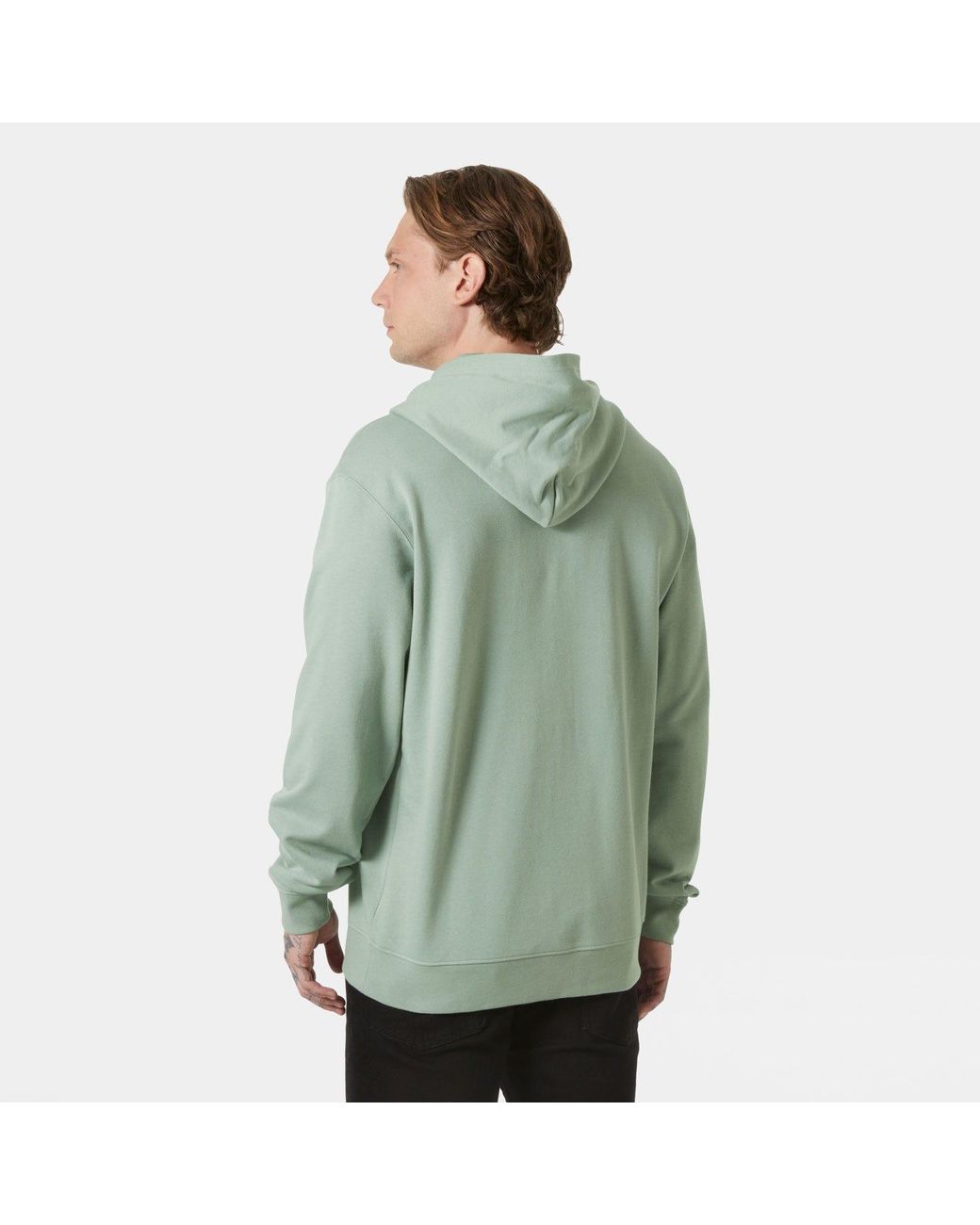 Helly Hansen Green Core Graphic Sweat Hoodie for men