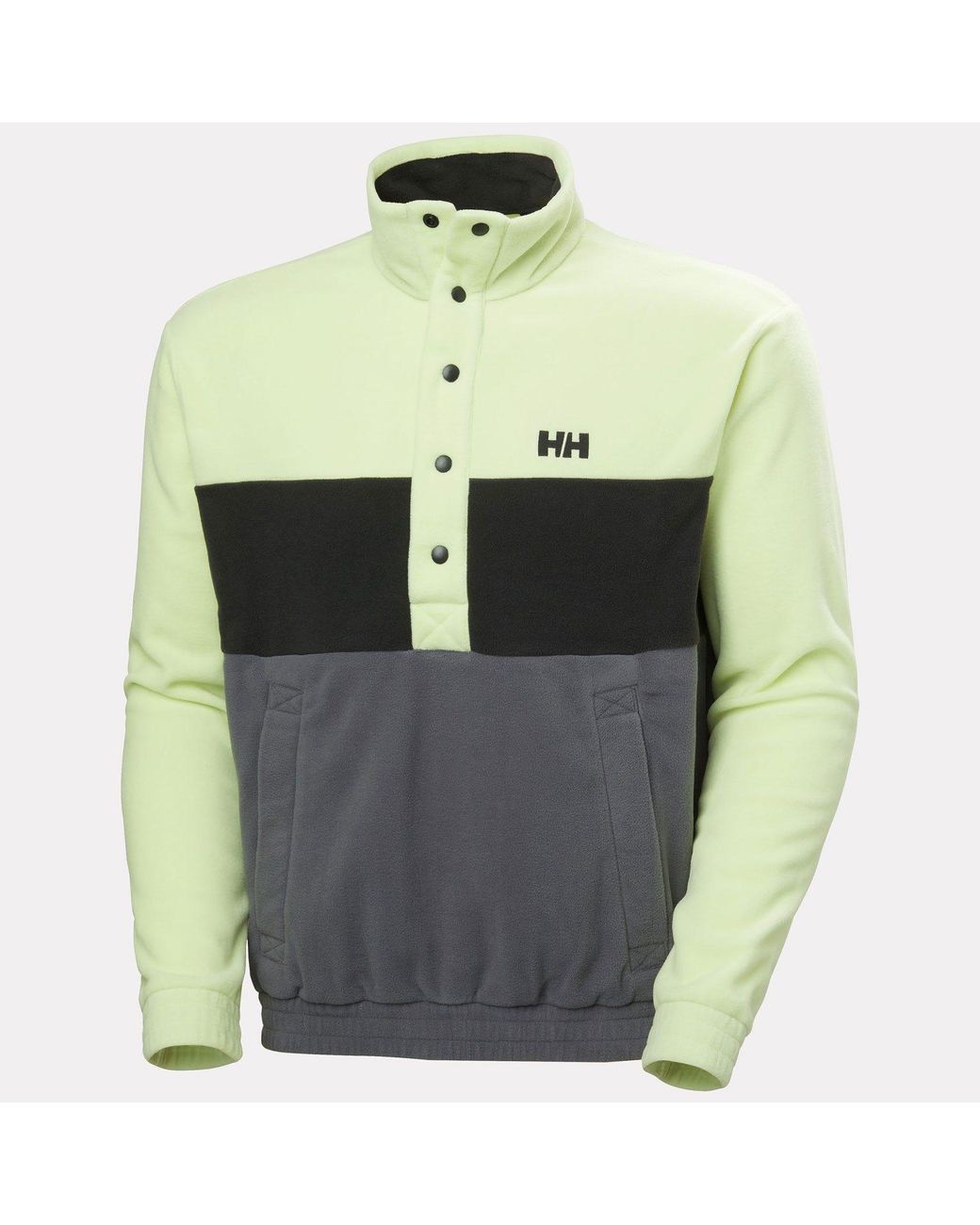 Helly Hansen Gray Daybreaker Hugg Snap Fleece for men