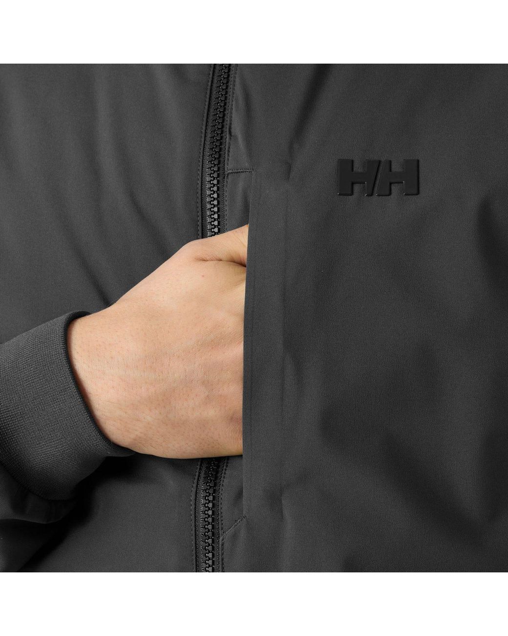 Helly Hansen Gray Hp Racing Lifaloft Bomber for men