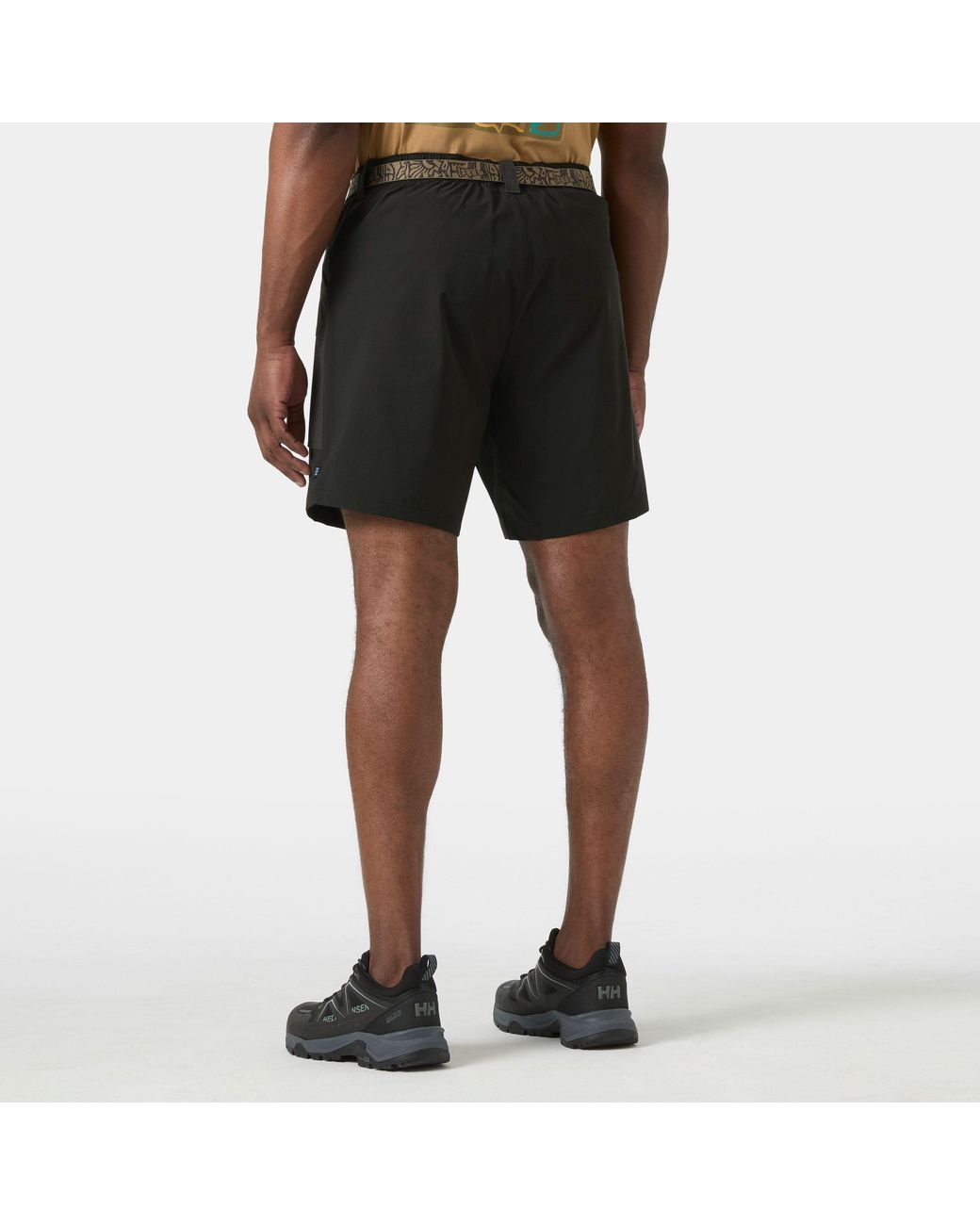 Helly Hansen Black Awe Relaxed Shorts for men