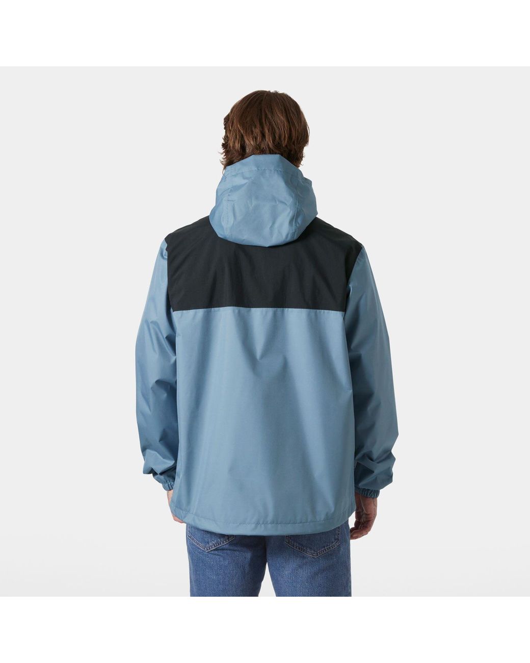 Helly Hansen Blue Vancouver Rain Jacket for men