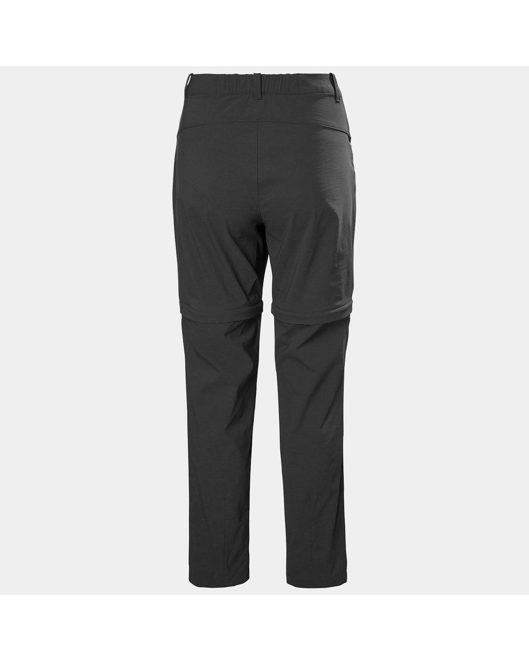 Helly Hansen Black Elv Light Zip Off Trousers for men