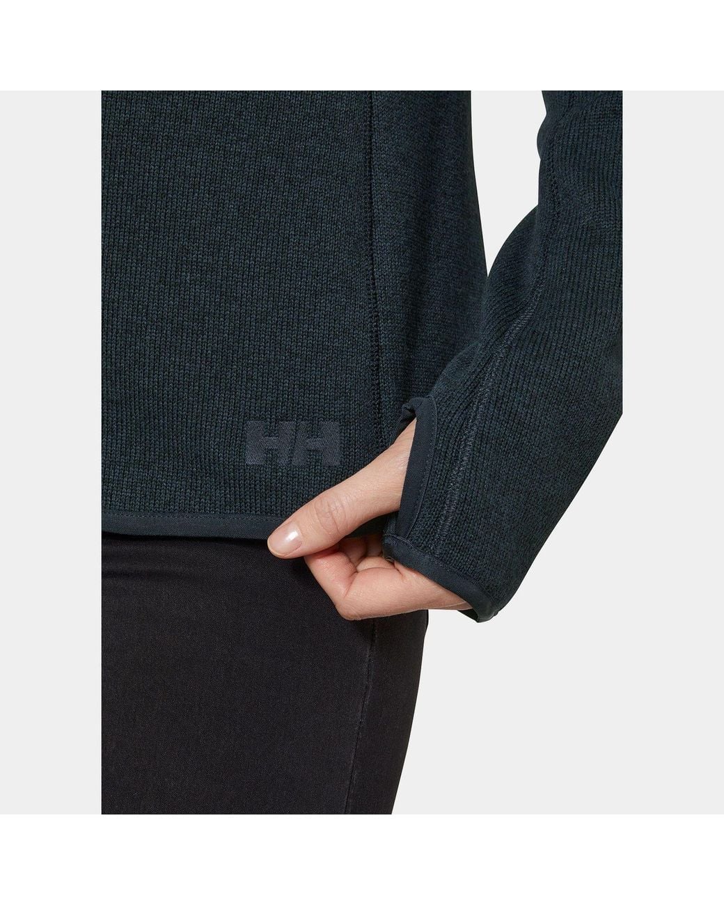 Helly Hansen Black Varde Half-Zip 2.0