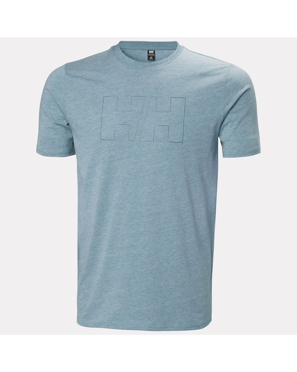 Helly Hansen Blue Hh Tech Logo T-Shirt for men