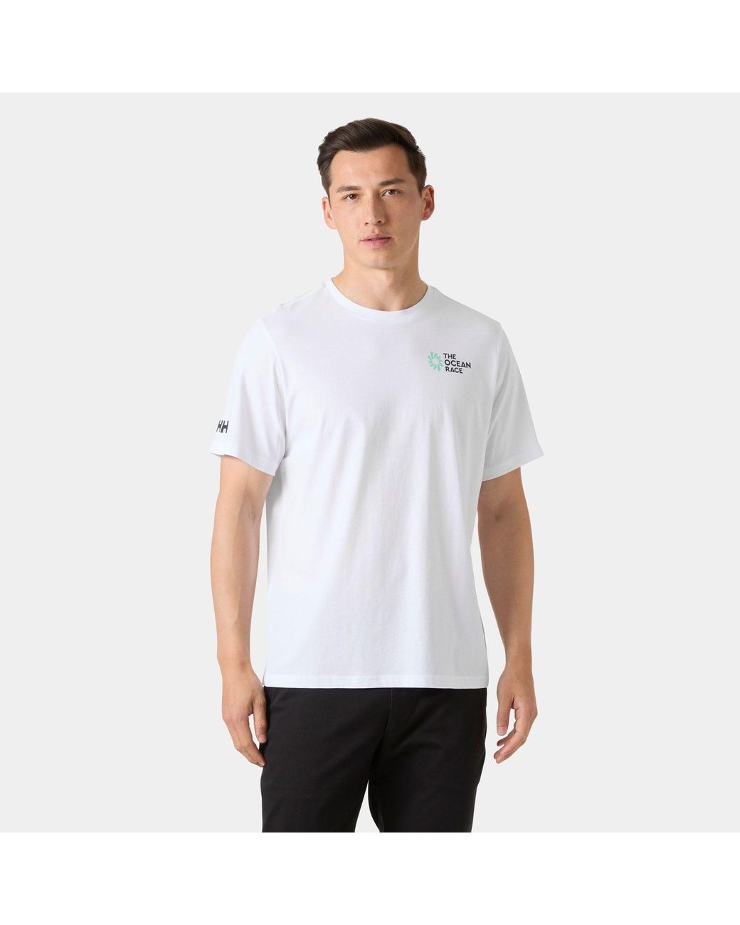 Helly Hansen White The Ocean Race T-Shirt 2.0 for men
