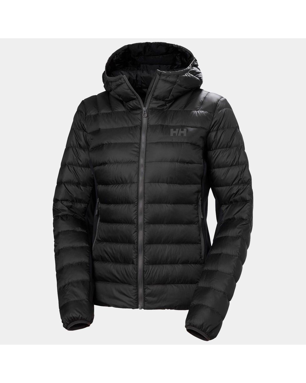 Helly Hansen Black Verglas Down Hybrid Hooded Jacket 2.0