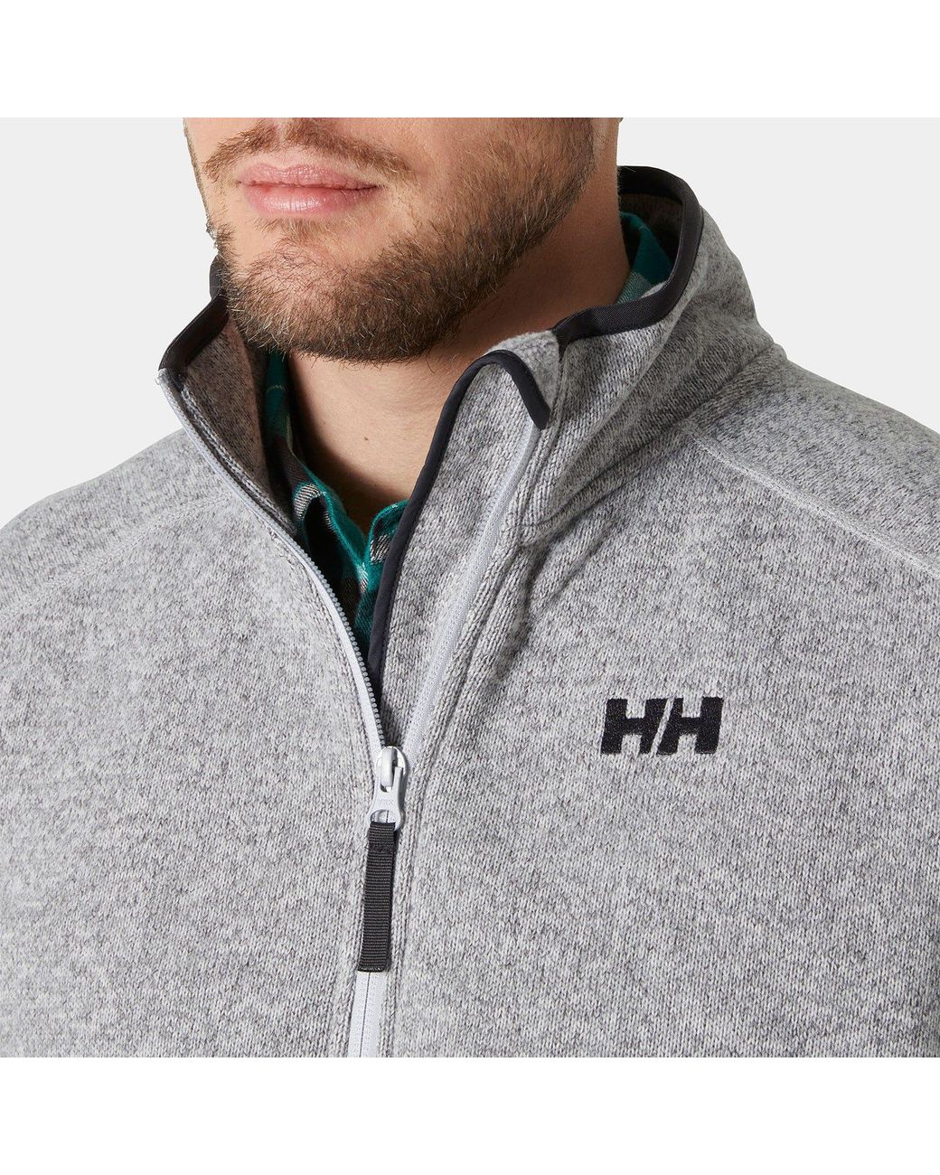 Varde 2.0 Fleece Vest Hombre Helly Hansen de hombre de color Gray