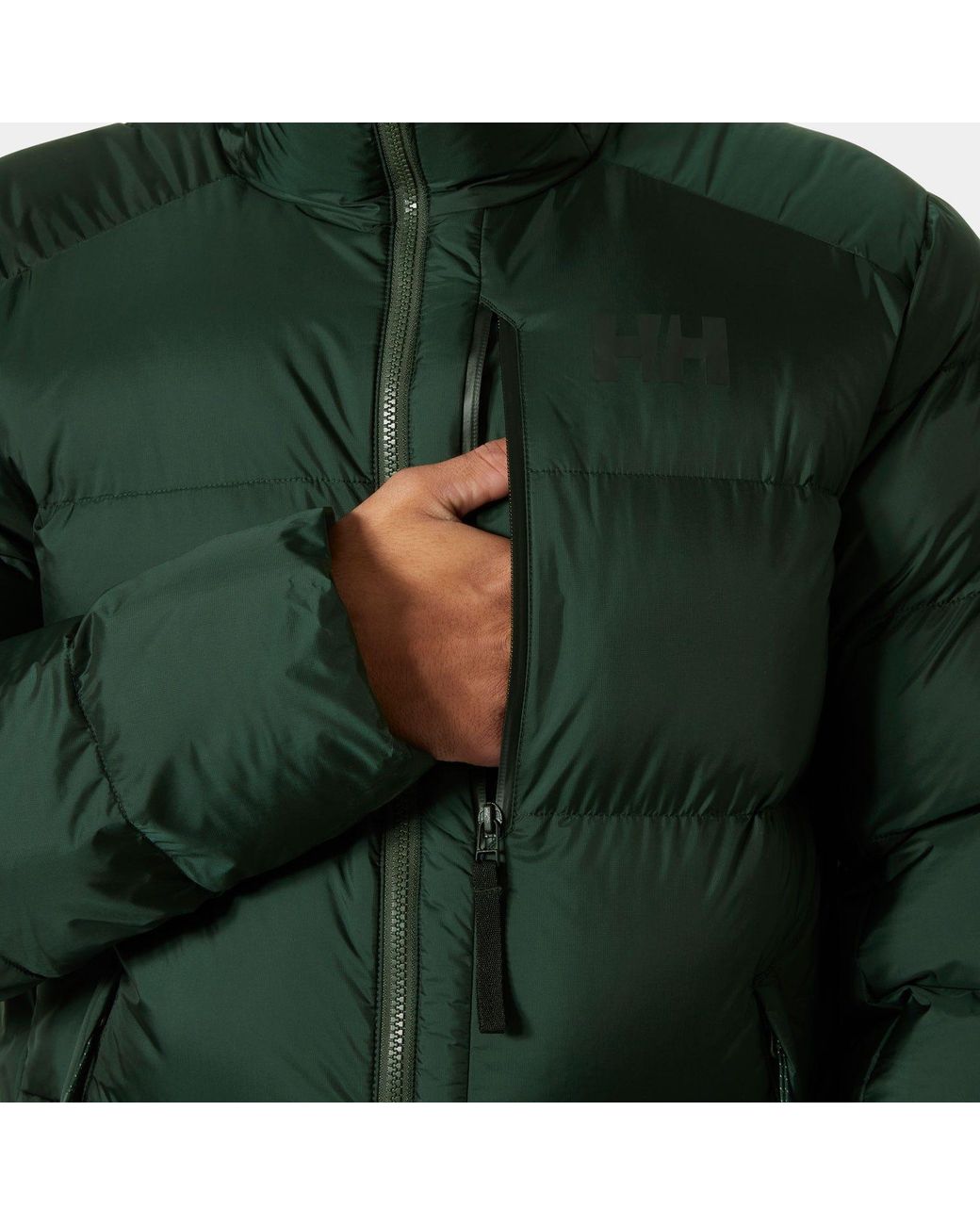 Helly Hansen Green Active Winter Parka for men