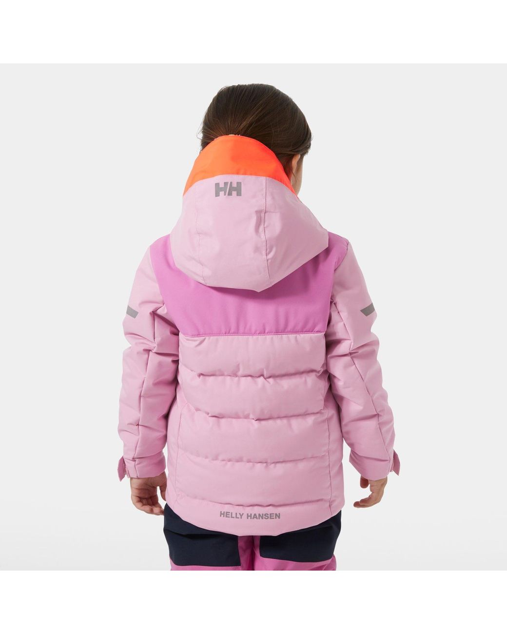 Kids' Vertical Insulated Giacca Da Sci Viola di Helly Hansen in Pink