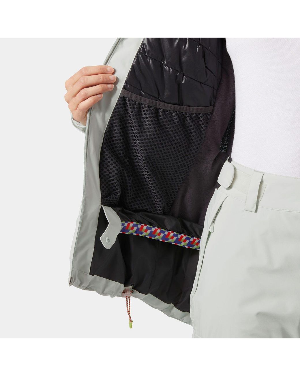 Helly Hansen Metallic Whitewall Lifaloft 3.0 Ski Jacket