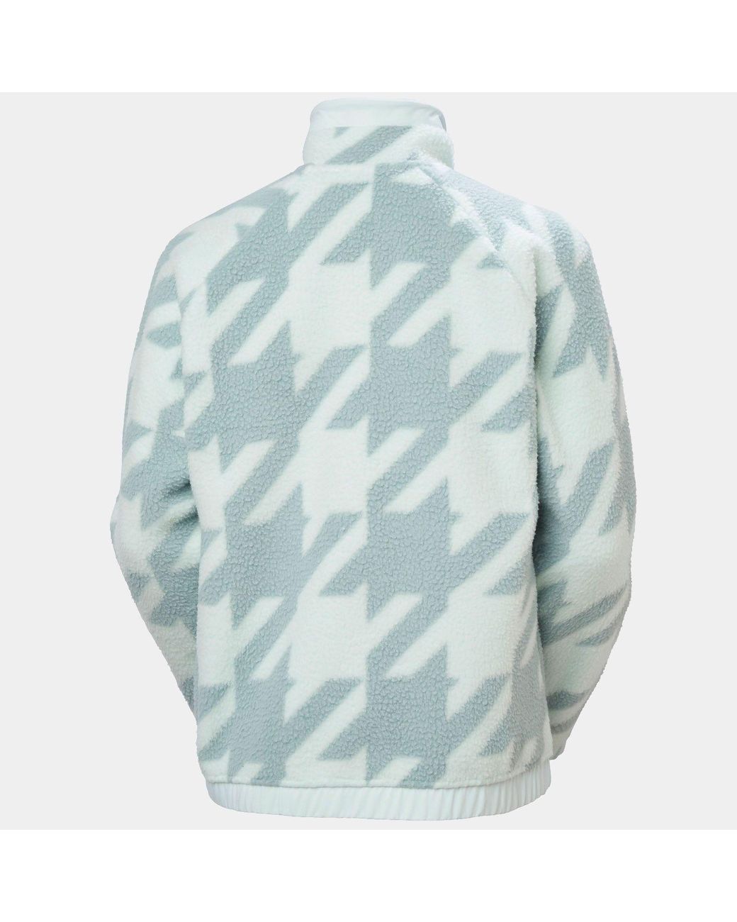 Imperial Printed Pile Snap Blu di Helly Hansen in Green
