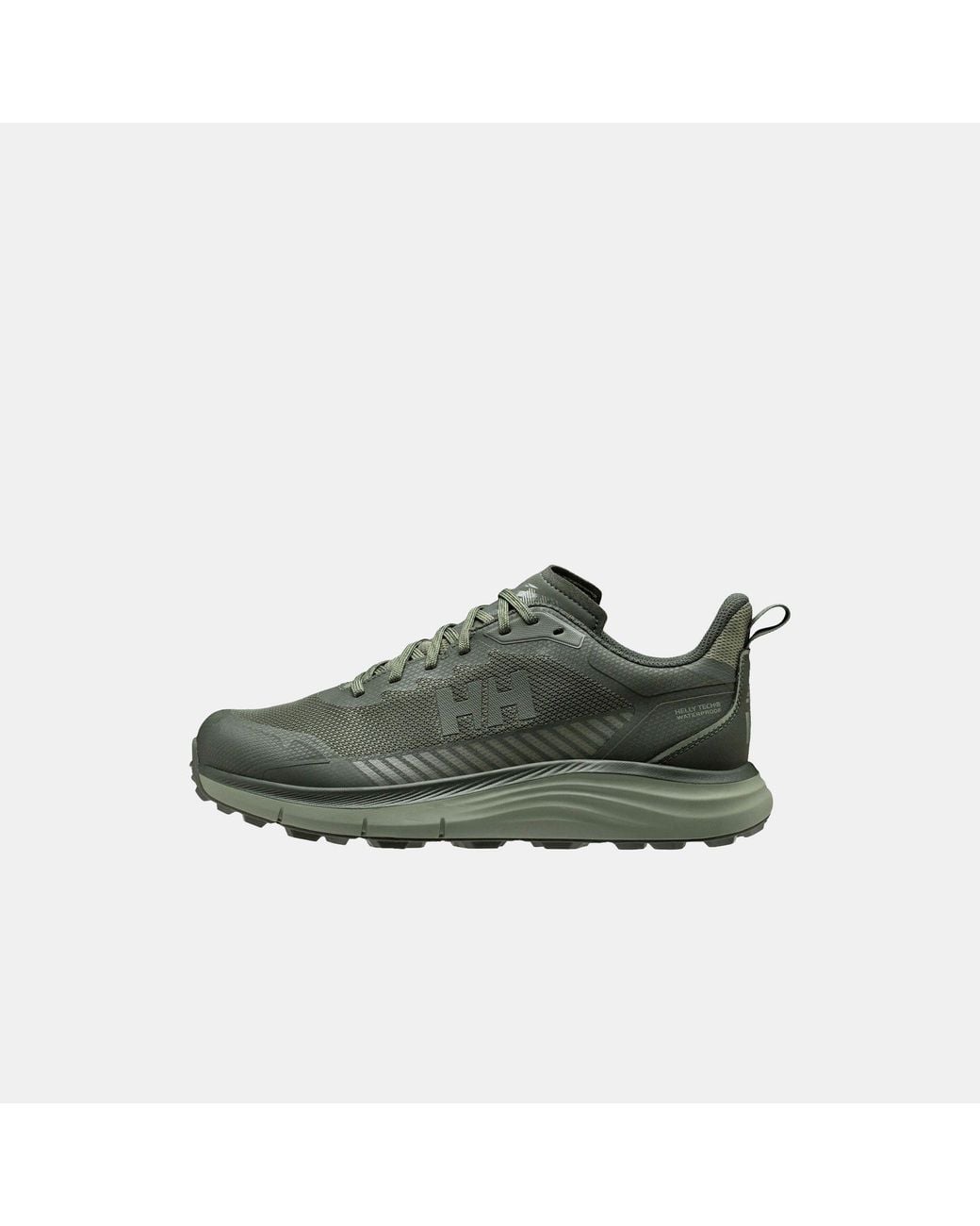 Helly Hansen Green Stega Helly Tech Waterproof Hiking Shoes for men