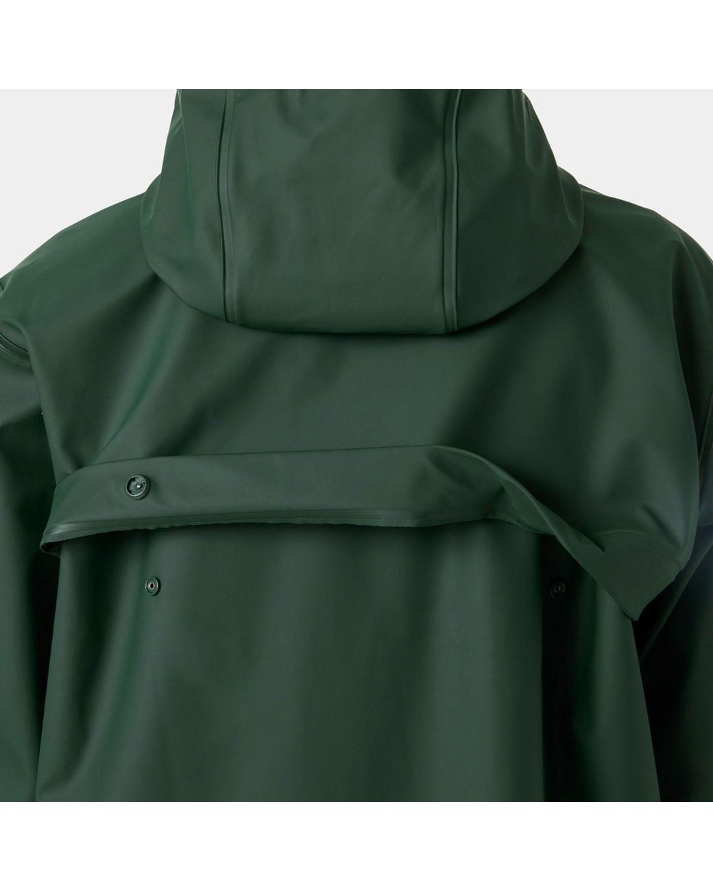Helly Hansen Green Moss Waterproof Rain Coat