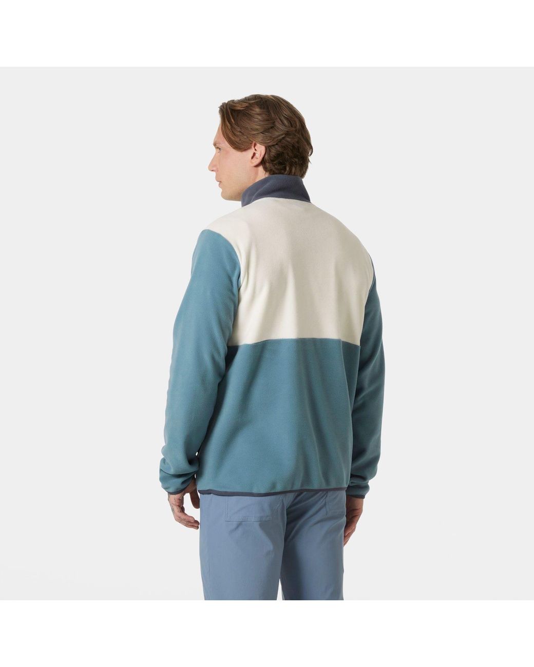 Helly Hansen Blue Daybreaker Snap Pullover for men