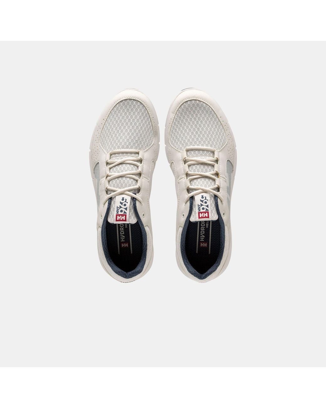 Helly Hansen White Ahiga V4 Hydropower Lightweight Deck Sneakers for men
