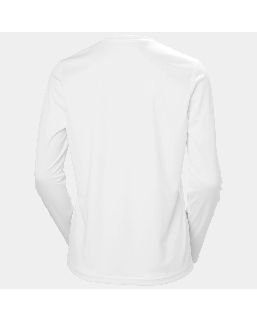 Hh Tech Crew Long Sleeve 2.0 Bianco di Helly Hansen in White