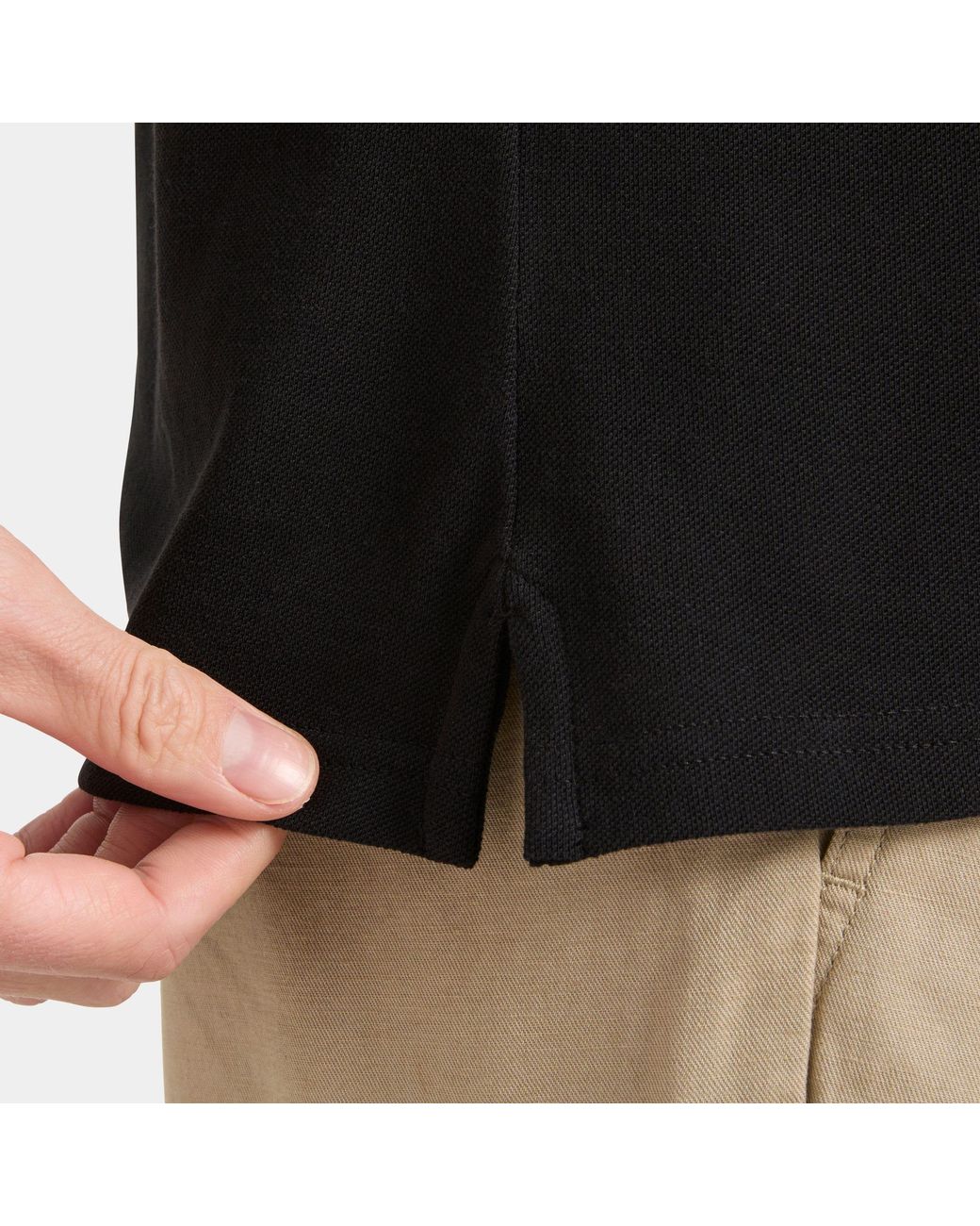 Helly Hansen Black Elba Fitted Polo for men