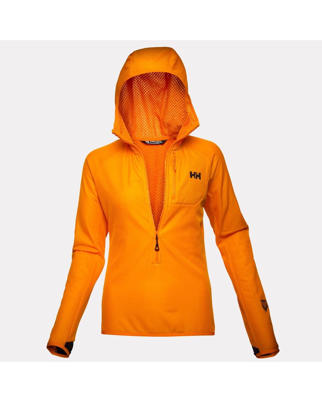 Helly Hansen Orange Odin Breeze Hooded Fleece