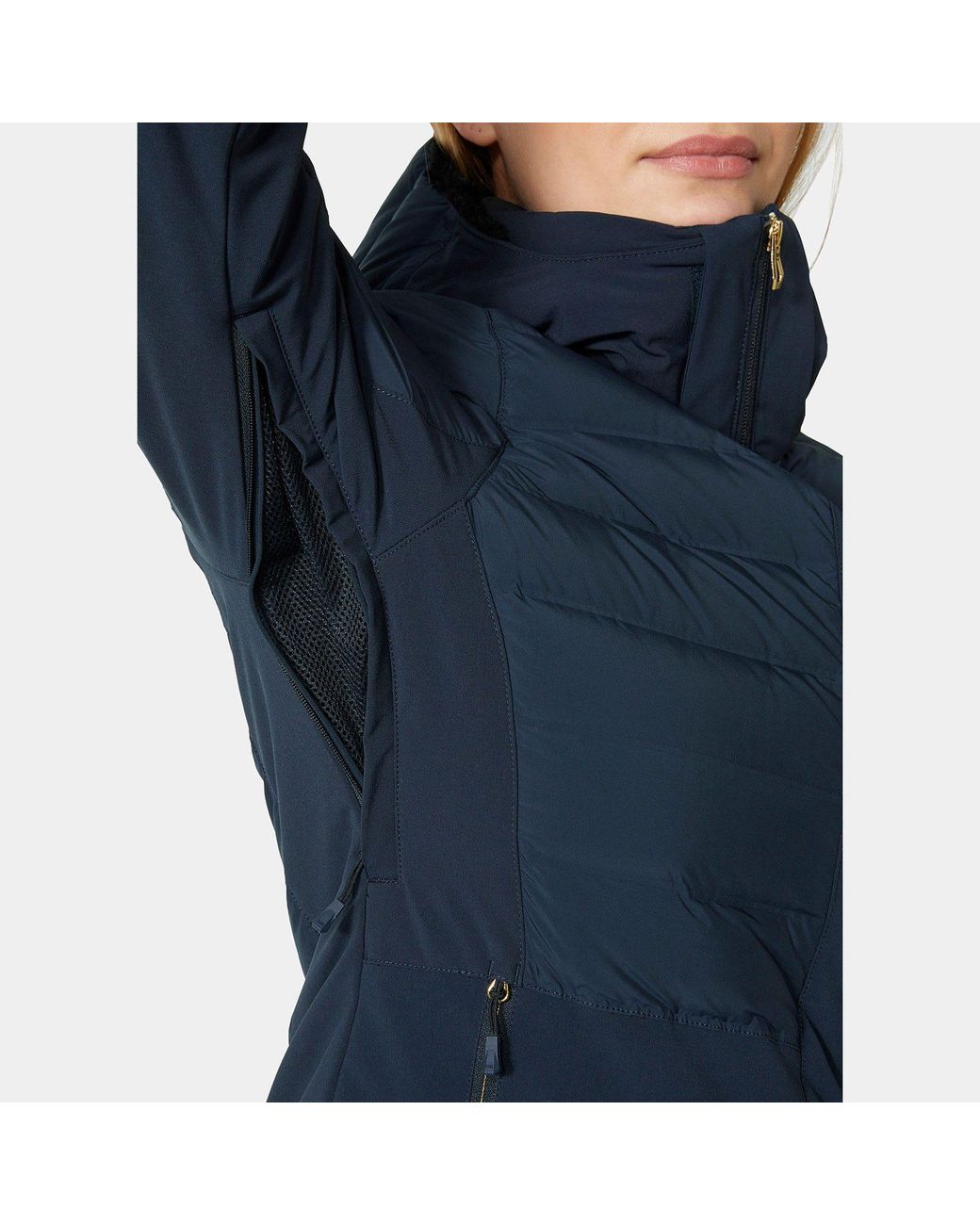 Helly Hansen Blue Women's Avanti Insulated Resort Ski Jacket Navy