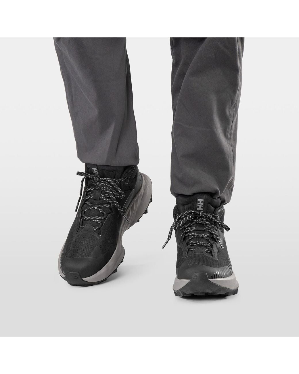 Helly Hansen Black Awe Hiker Mid Helly Tech Boots for men