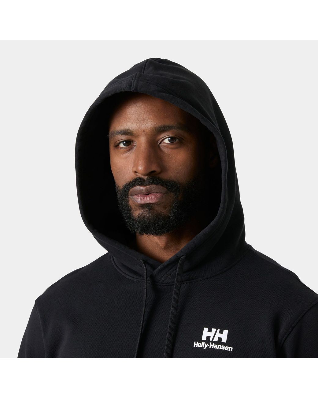 Helly Hansen Black Core Graphic Hoodie for men