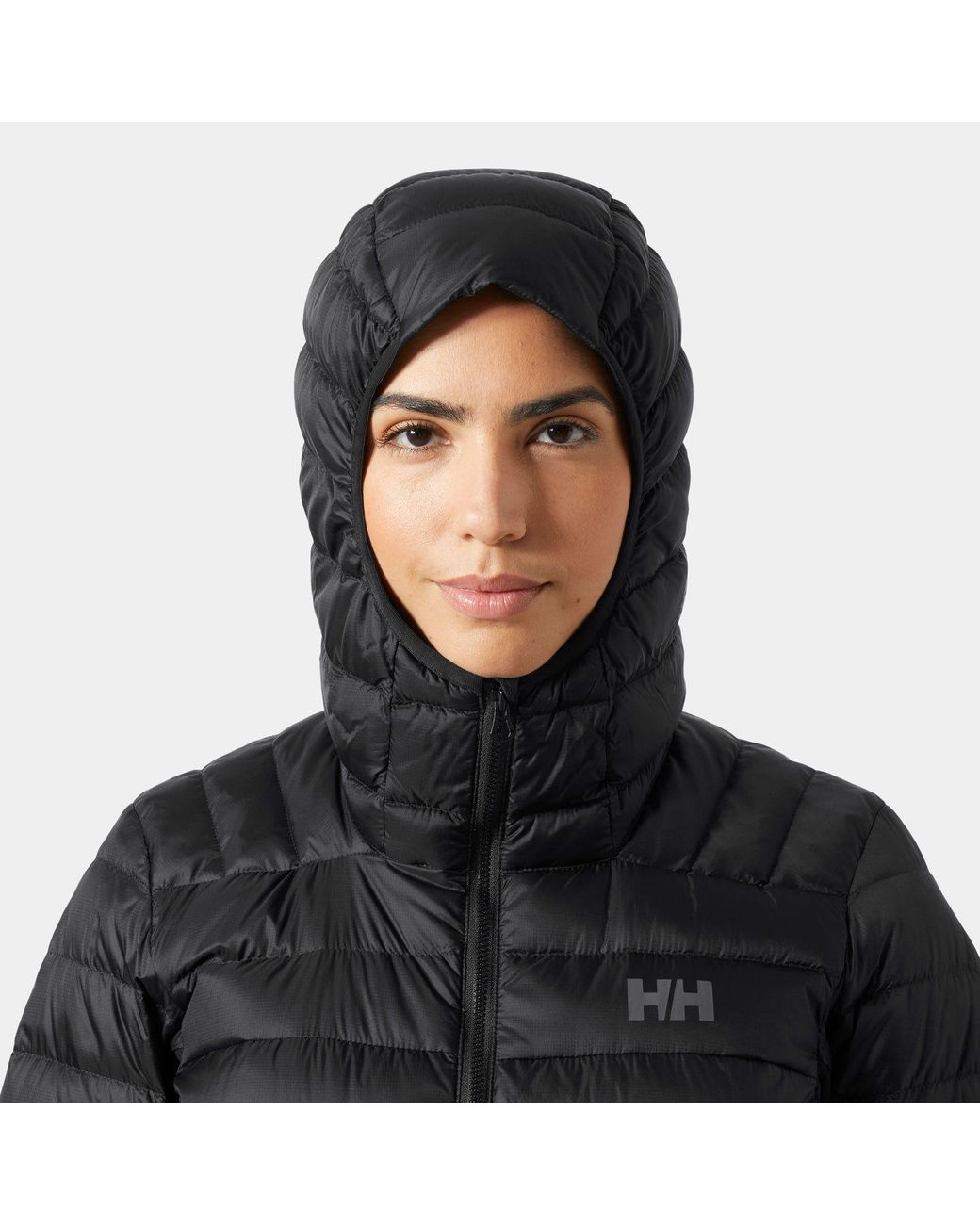 Helly Hansen Black Verglas Down Hybrid Hooded Jacket 2.0