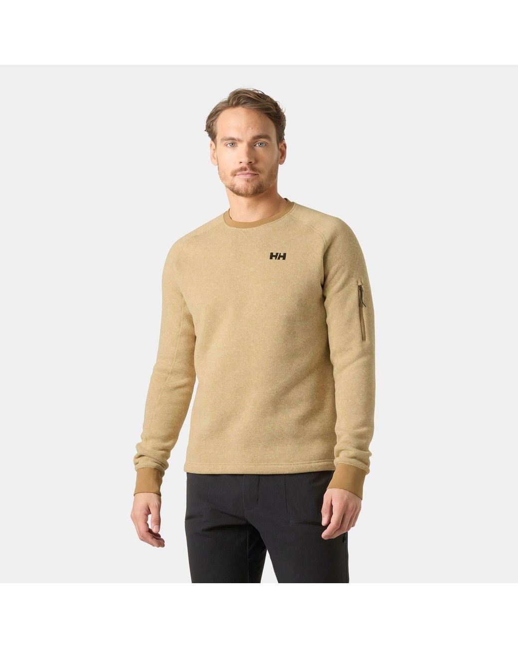 Helly Hansen Natural Varde Crewneck for men