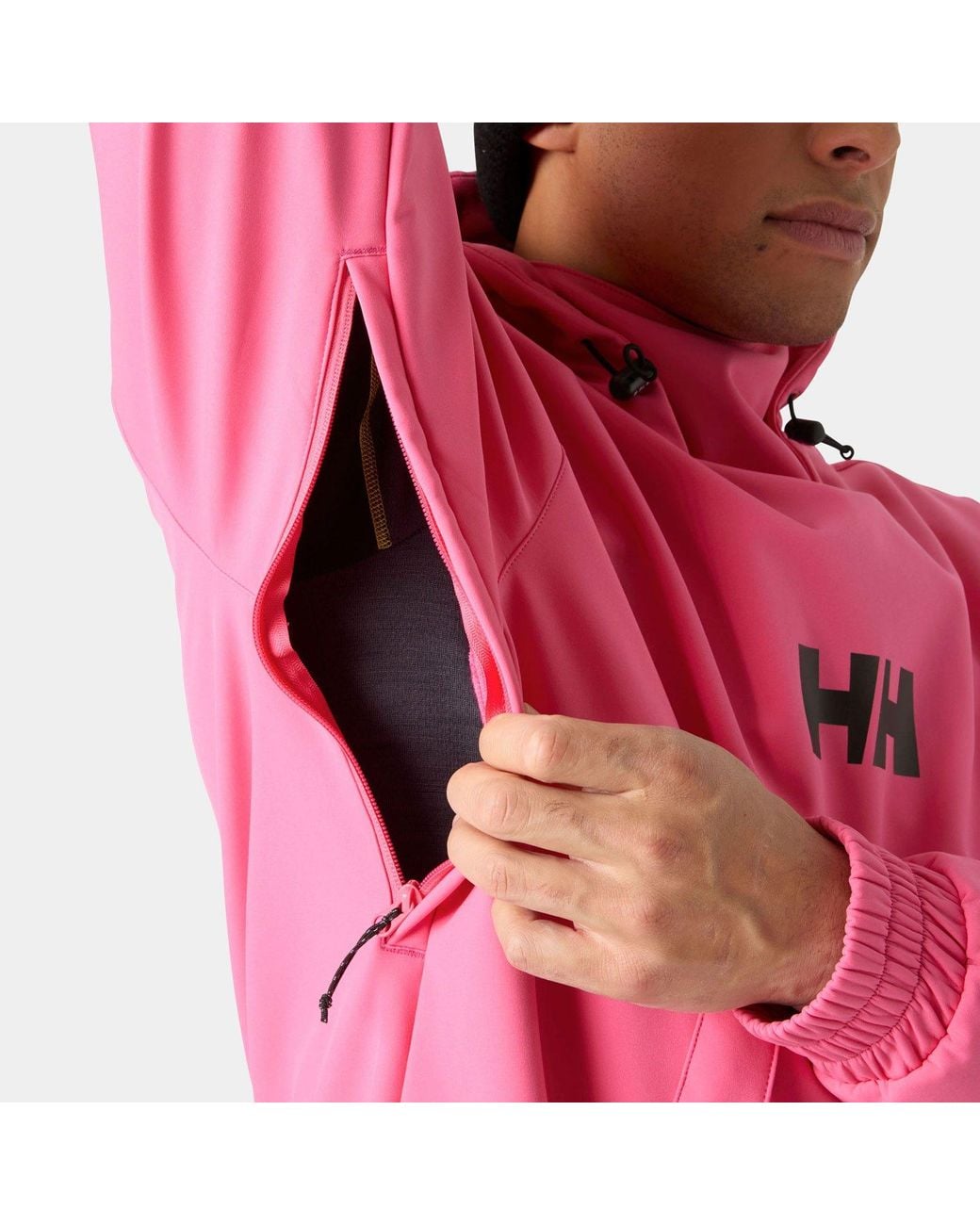 Helly Hansen Pink Ullr D Ridable Hoodie