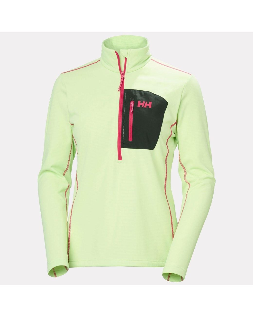 Helly Hansen Green Versalite Half-Zip Fleece
