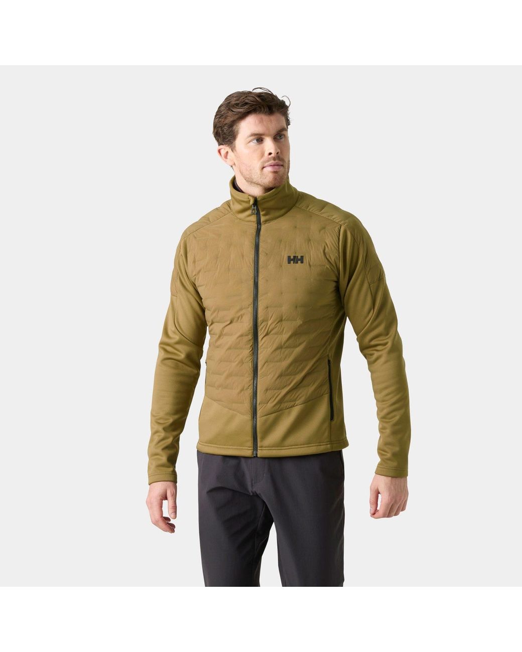 Helly Hansen Green Hp Hybrid Stretch Insulator for men