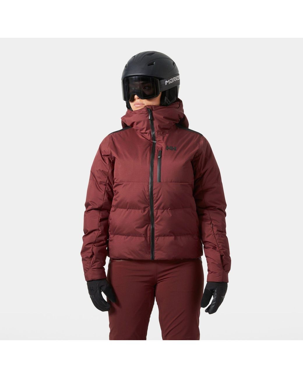 Helly Hansen Red Kvitfjell Race Puffy Ski Jacket