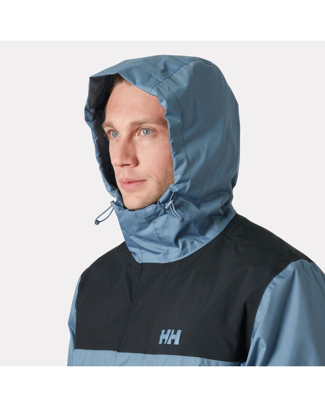 Helly Hansen Blue Vancouver Rain Jacket for men