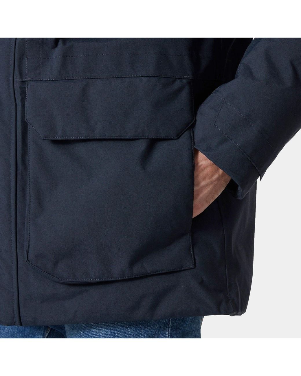 Helly Hansen Blue Nordsjo Comfortable Urban Winter Parka Navy for men