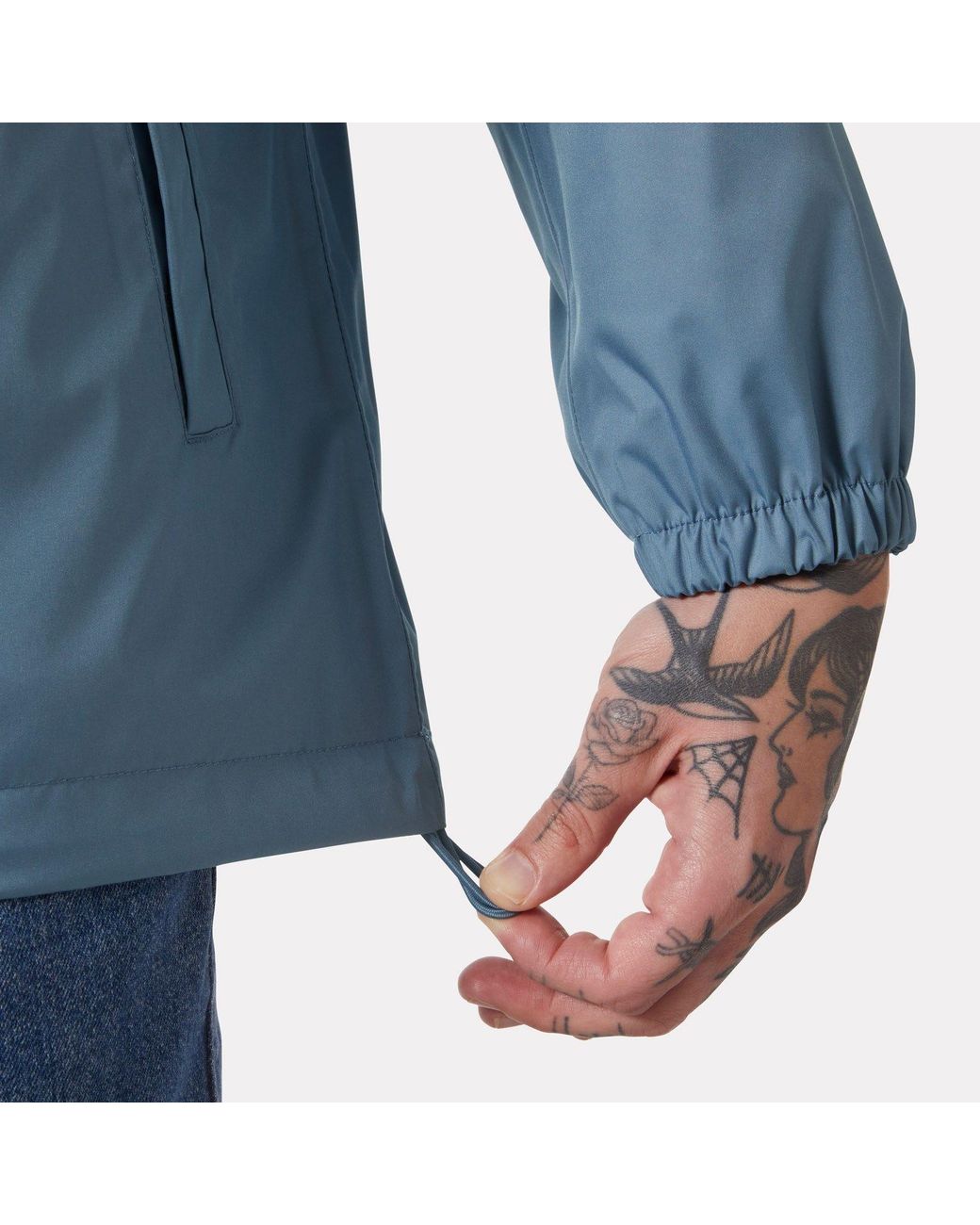 Helly Hansen Blue Vancouver Rain Jacket for men
