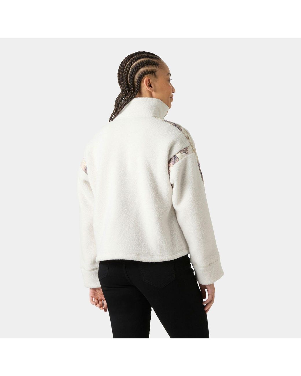 Helly Hansen White Imperial Pile Zip Pullover