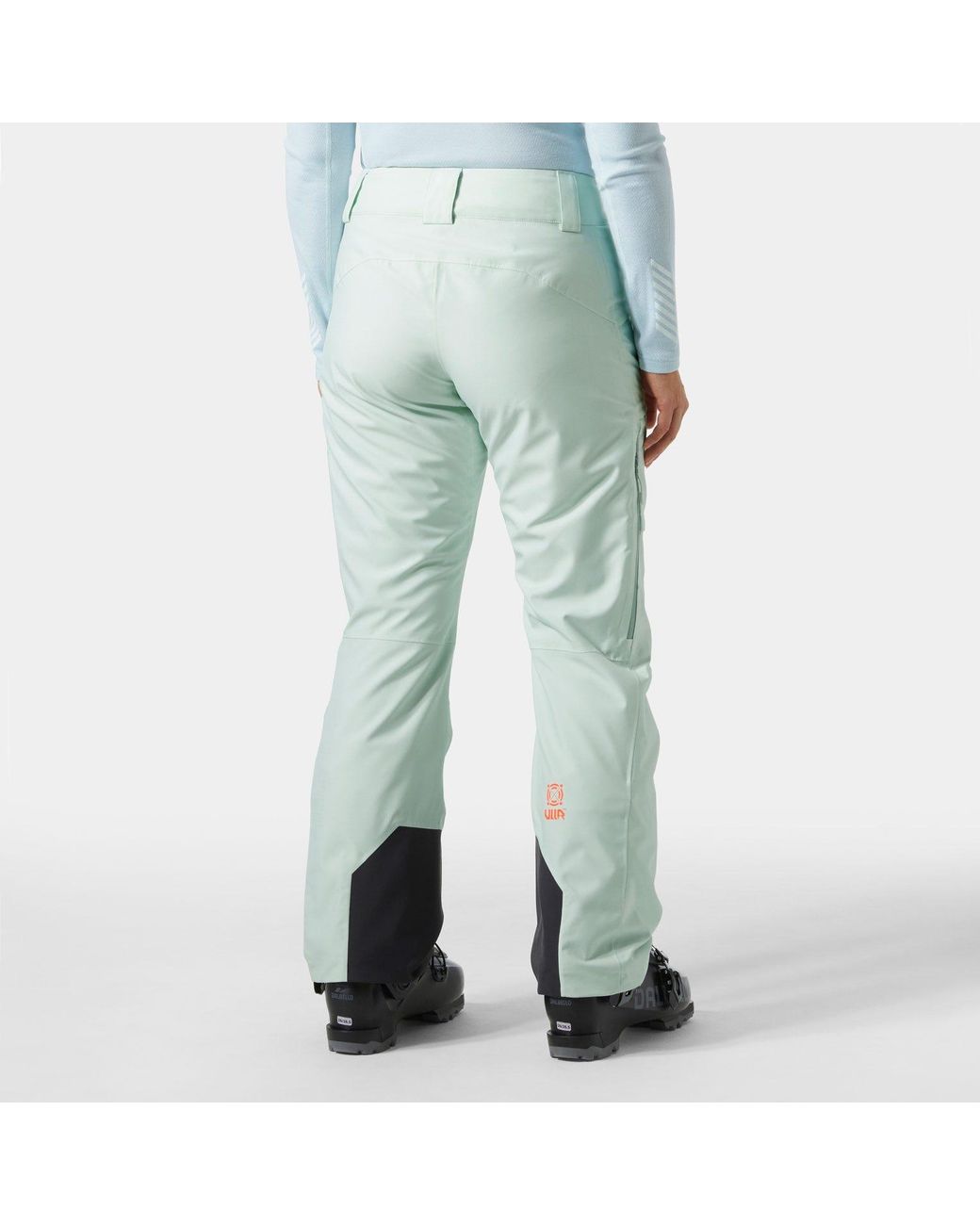 Helly Hansen Green Powderqueen Ski Trousers for men