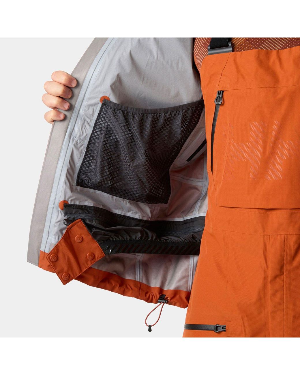 Helly Hansen Orange Ridge Infinity Shell Jacket 2.0 for men