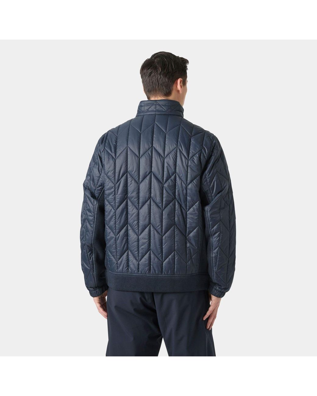 Helly Hansen Blue Afton Hybrid Jacket for men
