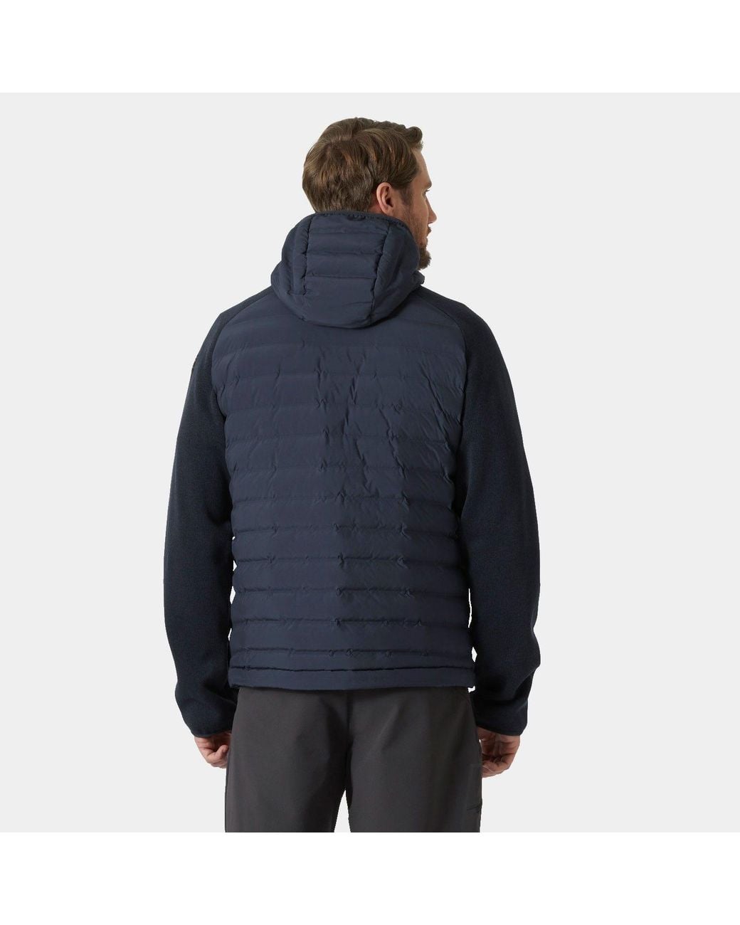 Helly Hansen Blue Arctic Ocean Hybrid Insulator Jacket for men