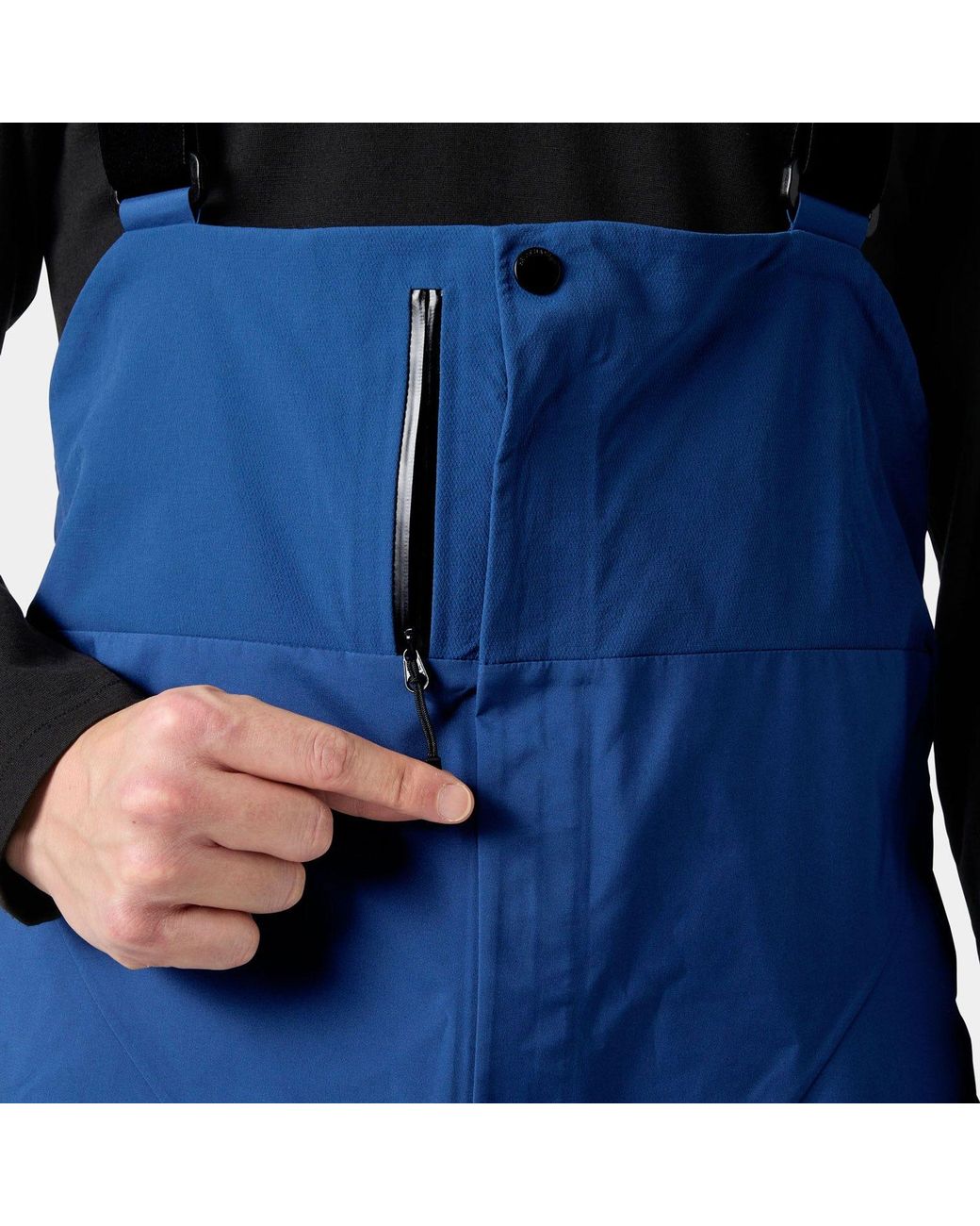 Helly Hansen Blue Verglas Bc Bib Shell Pants for men