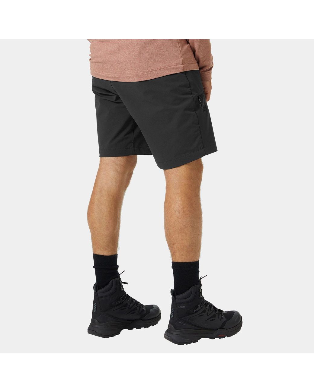 Helly Hansen Black Blaze Softshell Shorts for men
