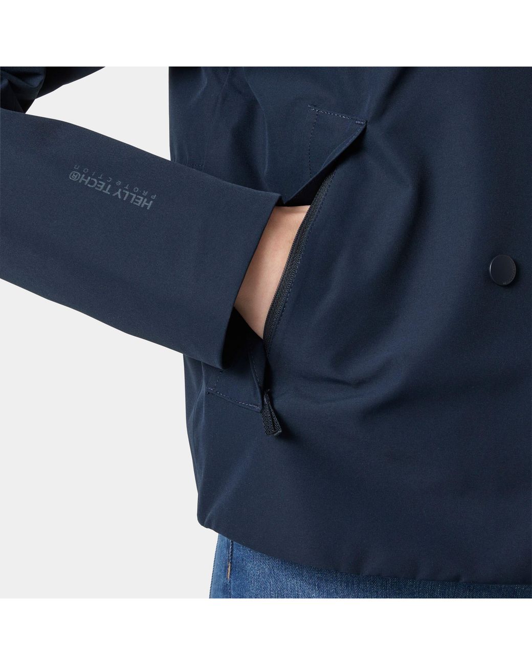 Helly Hansen Blue Avenue Short Trench
