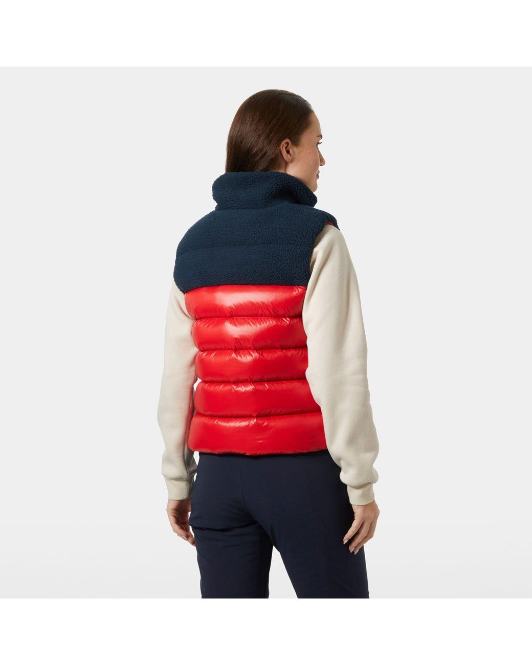 Bliss Down Vest Rosso di Helly Hansen in Red