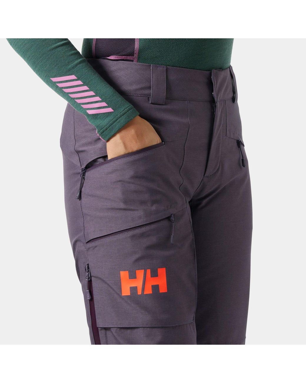 Helly Hansen Blue Powderqueen Ski Trousers for men