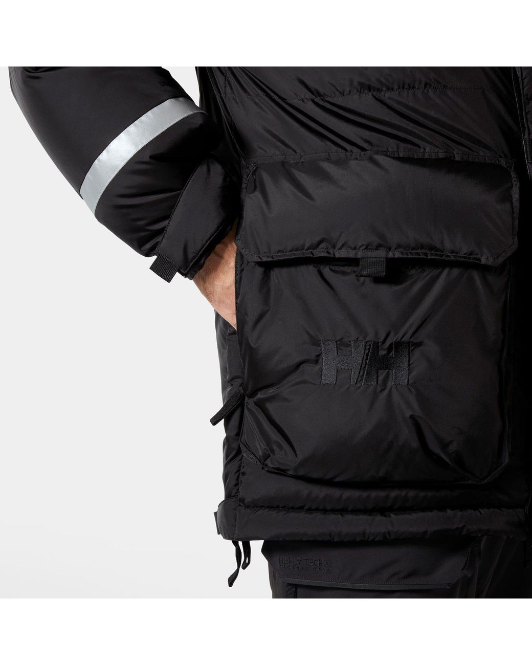 Helly Hansen Black Arctic Patrol Down Parka