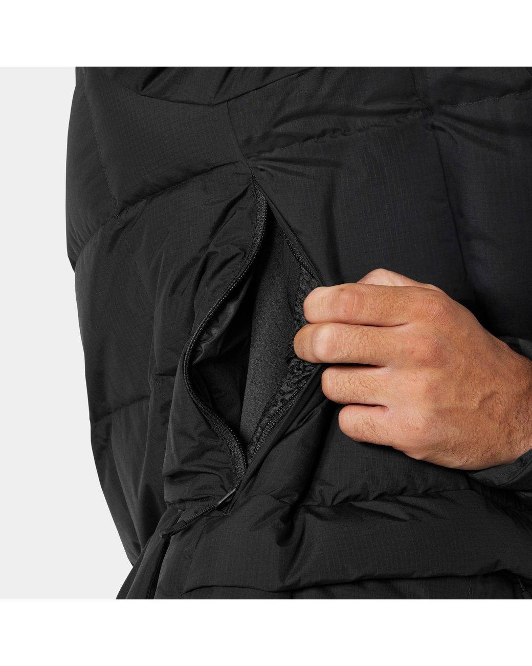 Helly Hansen Black Emiko Ridable Puffy Jacket for men